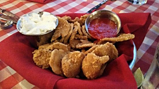 The Buckhorn Exchange signature dishes Rocky Mountain Oysters
Rattlesnake
Smoked Buffalo Sausage